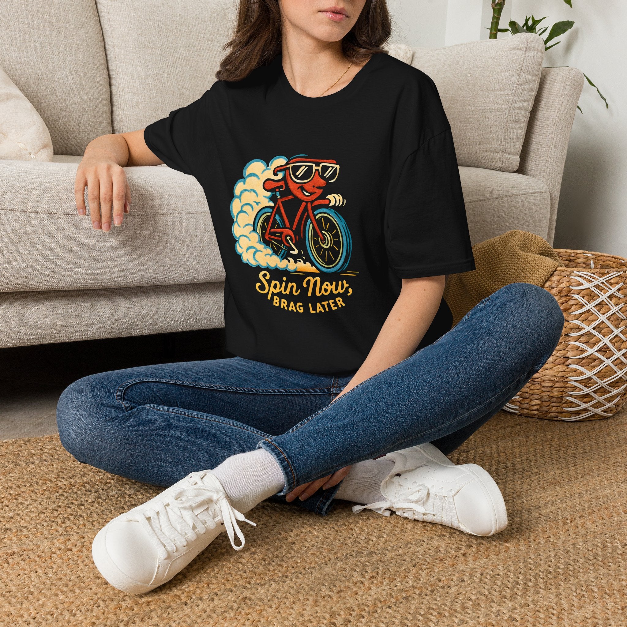 Spin Now Brag Later T-Shirt