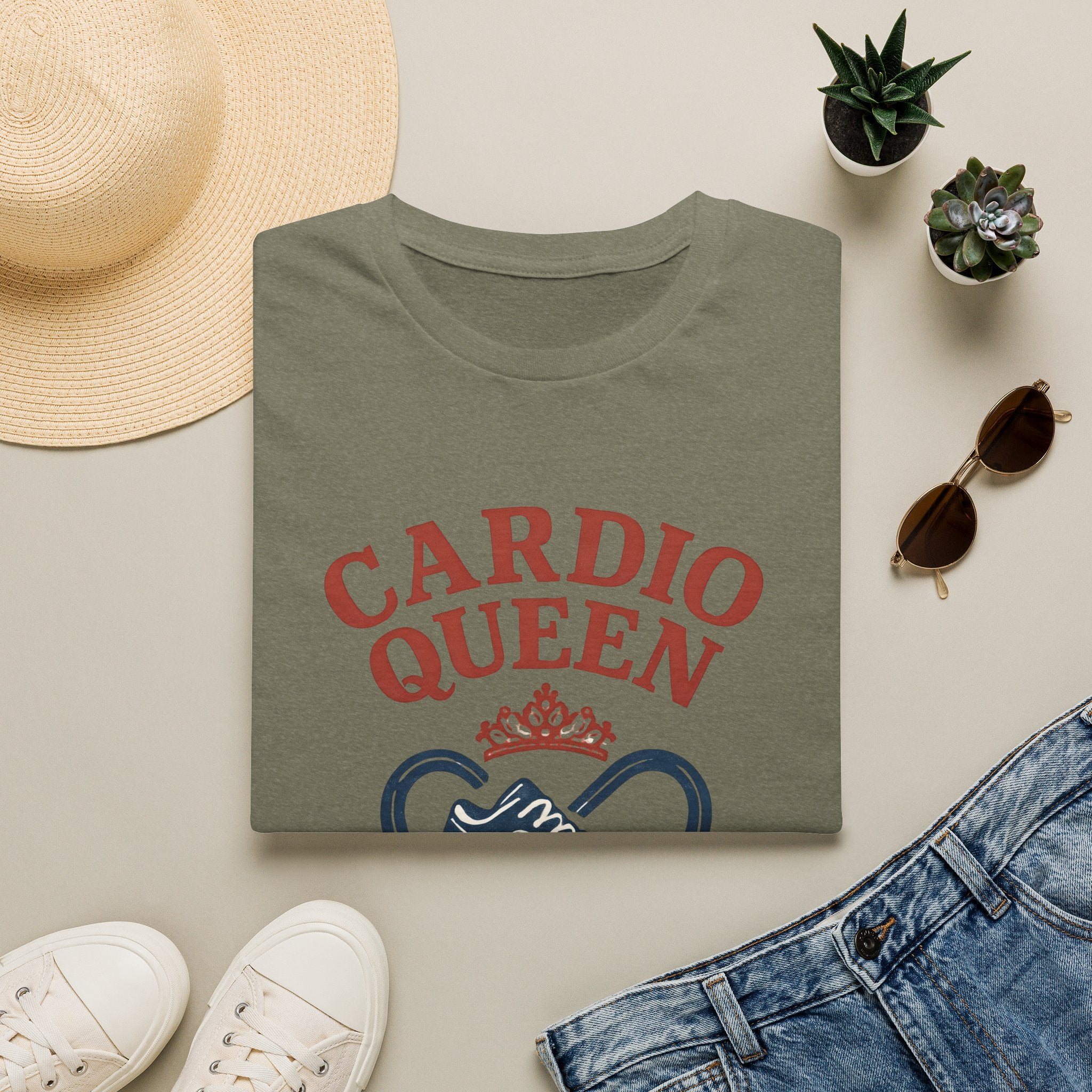 Cardio Queen Sneaker T-Shirt