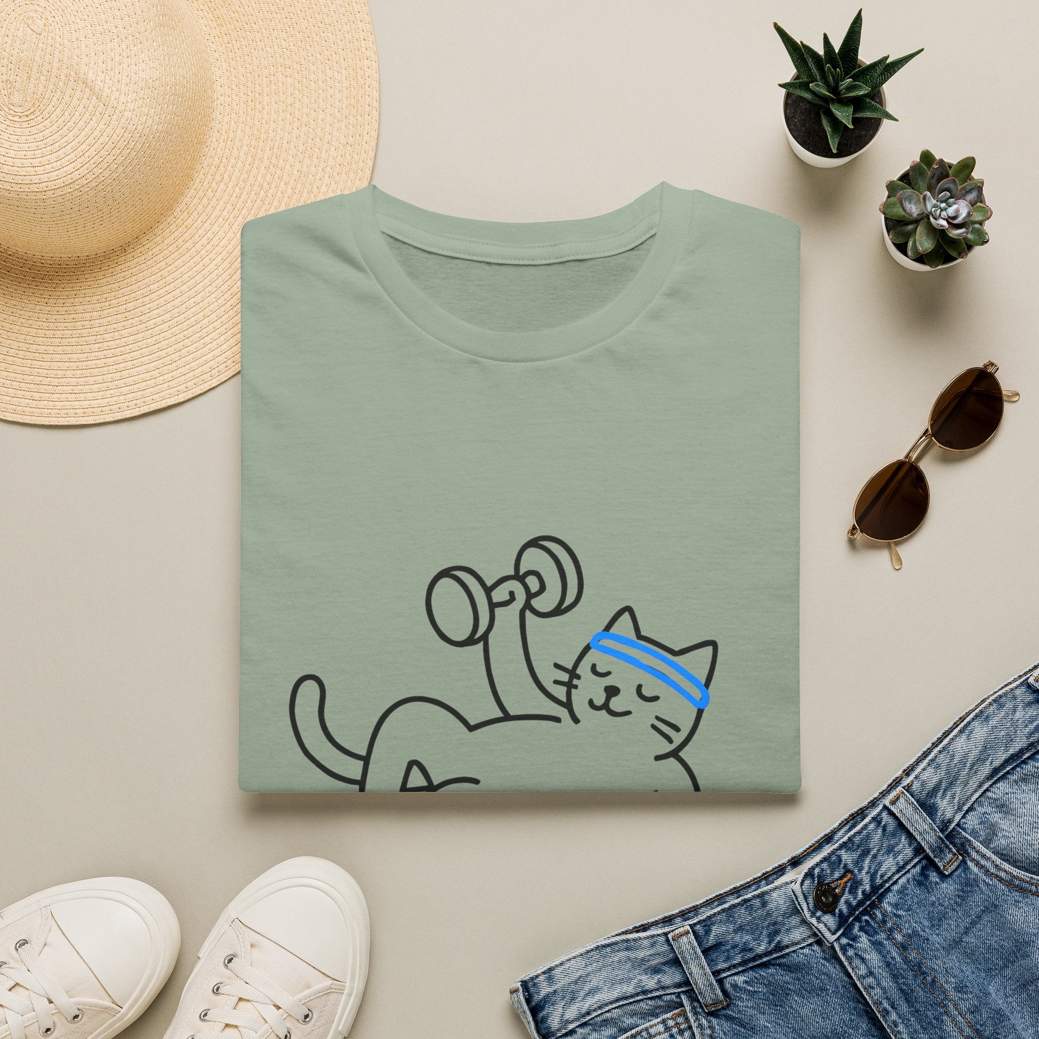Glowing blue arcs T-Shirt
