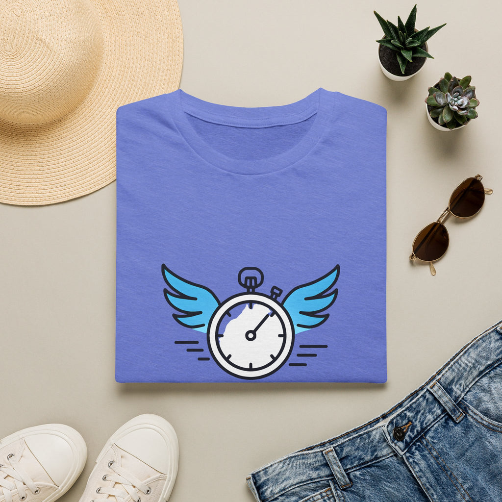 Clock with Wings T-Shirt