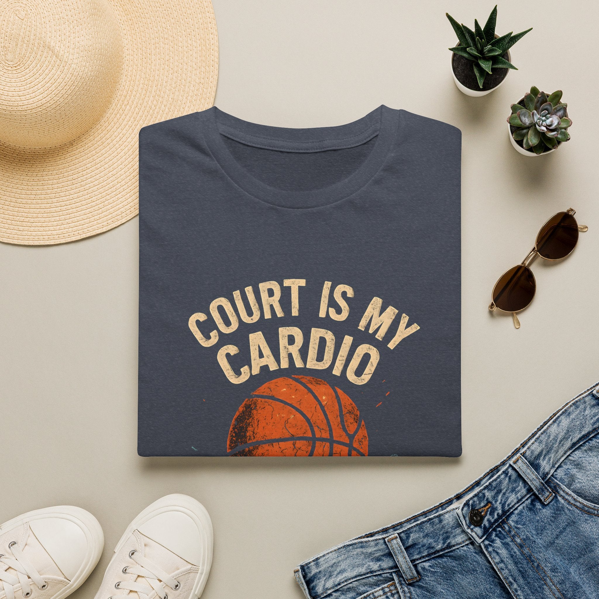 Court Is My Cardio T-Shirt