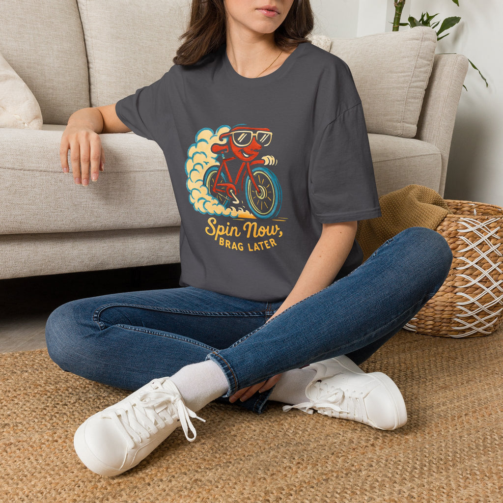 Spin Now Brag Later T-Shirt