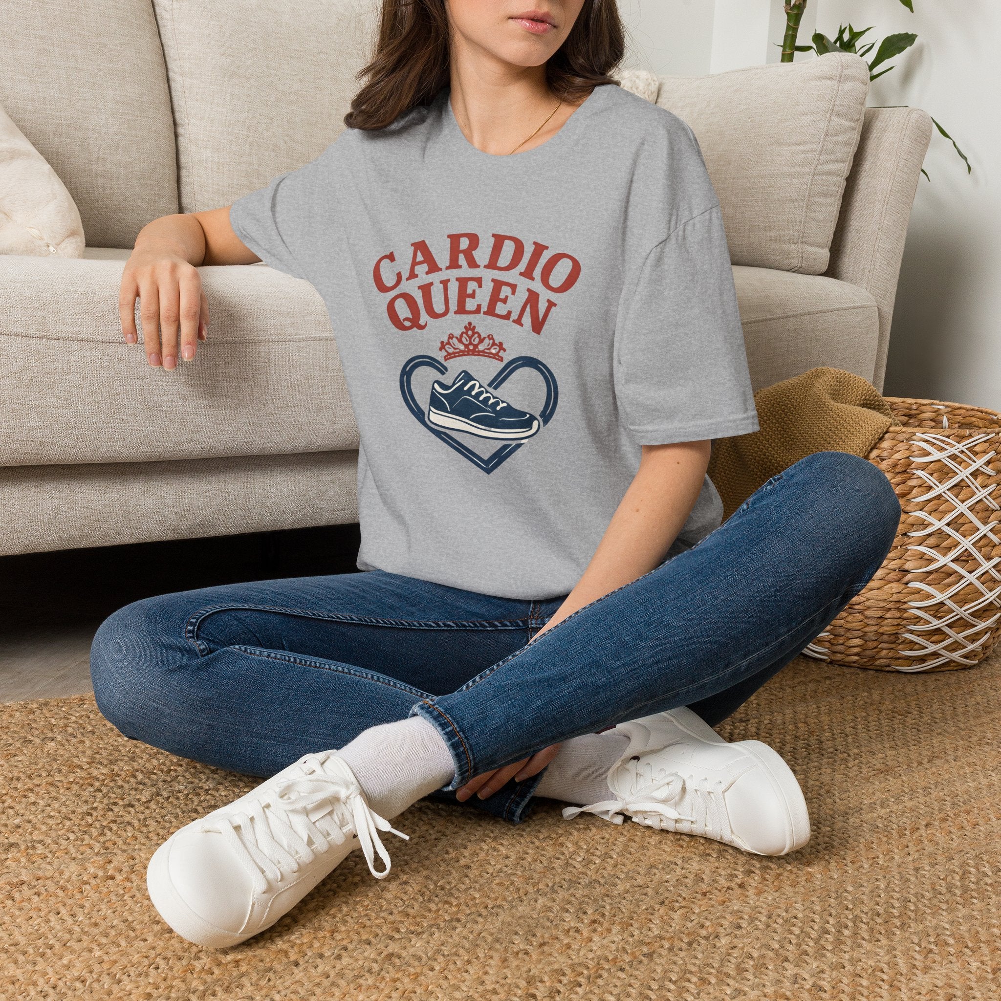 Cardio Queen Sneaker T-Shirt