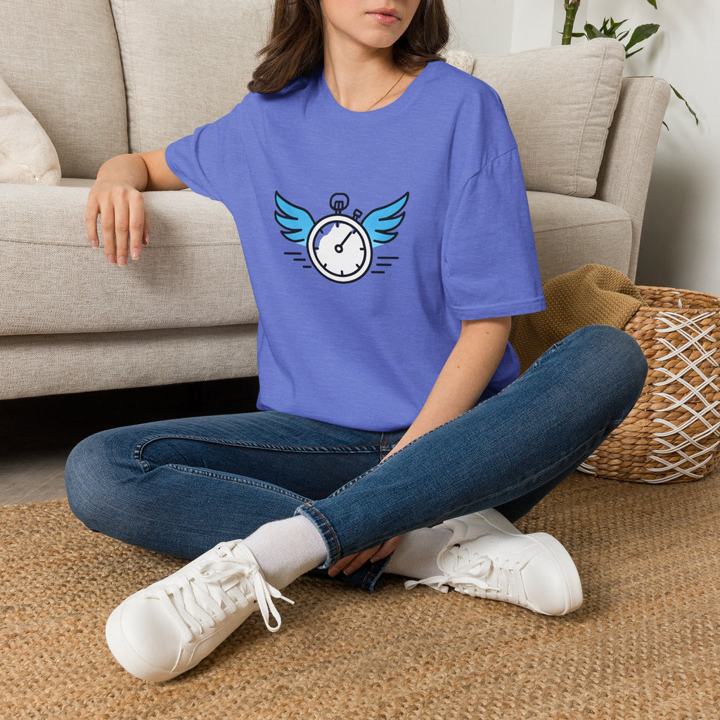 Clock with Wings T-Shirt