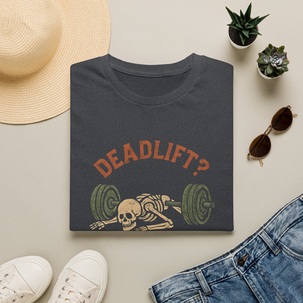 Deadlift Skeleton Meme T-Shirt