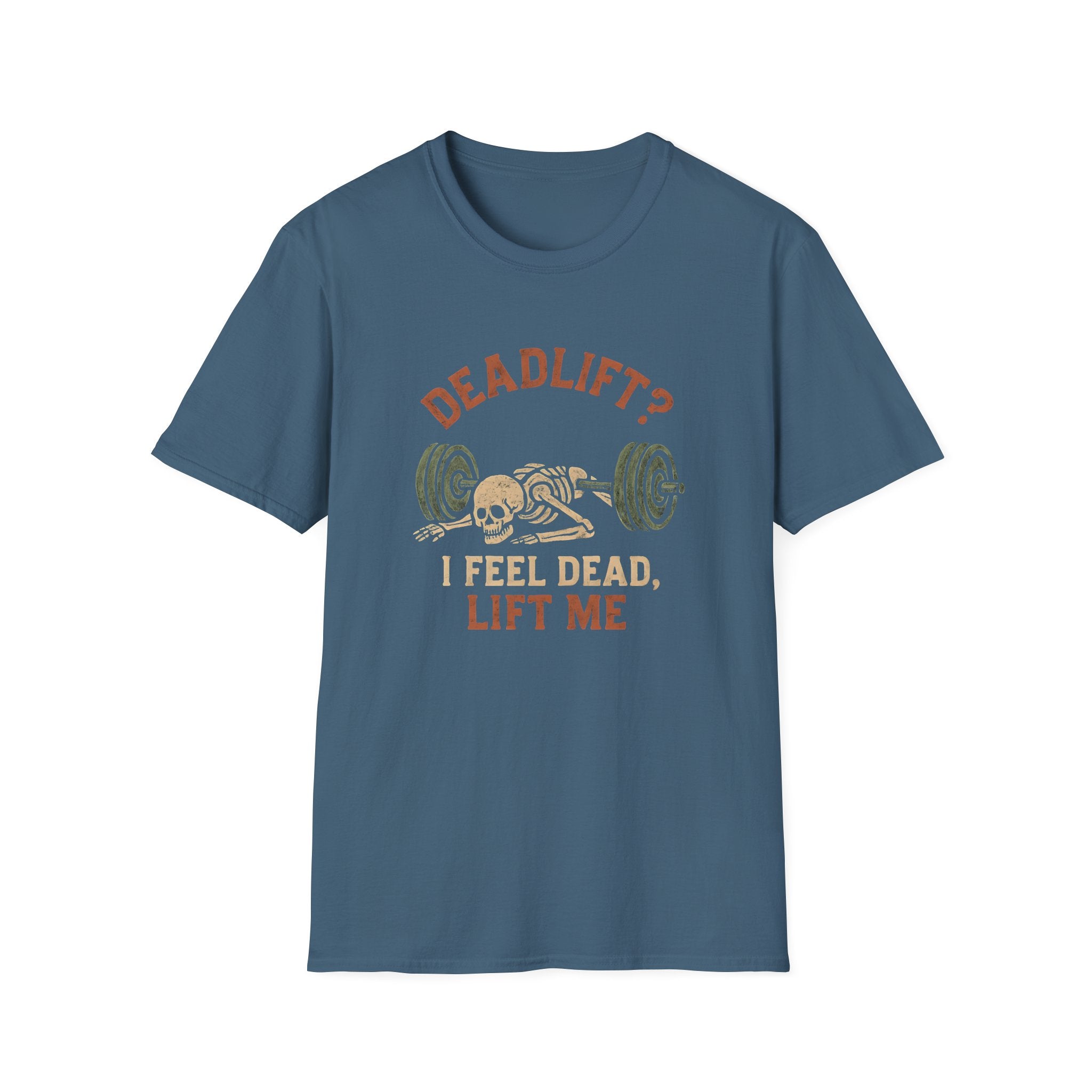 Deadlift Skeleton Meme T-Shirt
