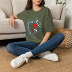 Runner Breaks Through Wall T-Shirt