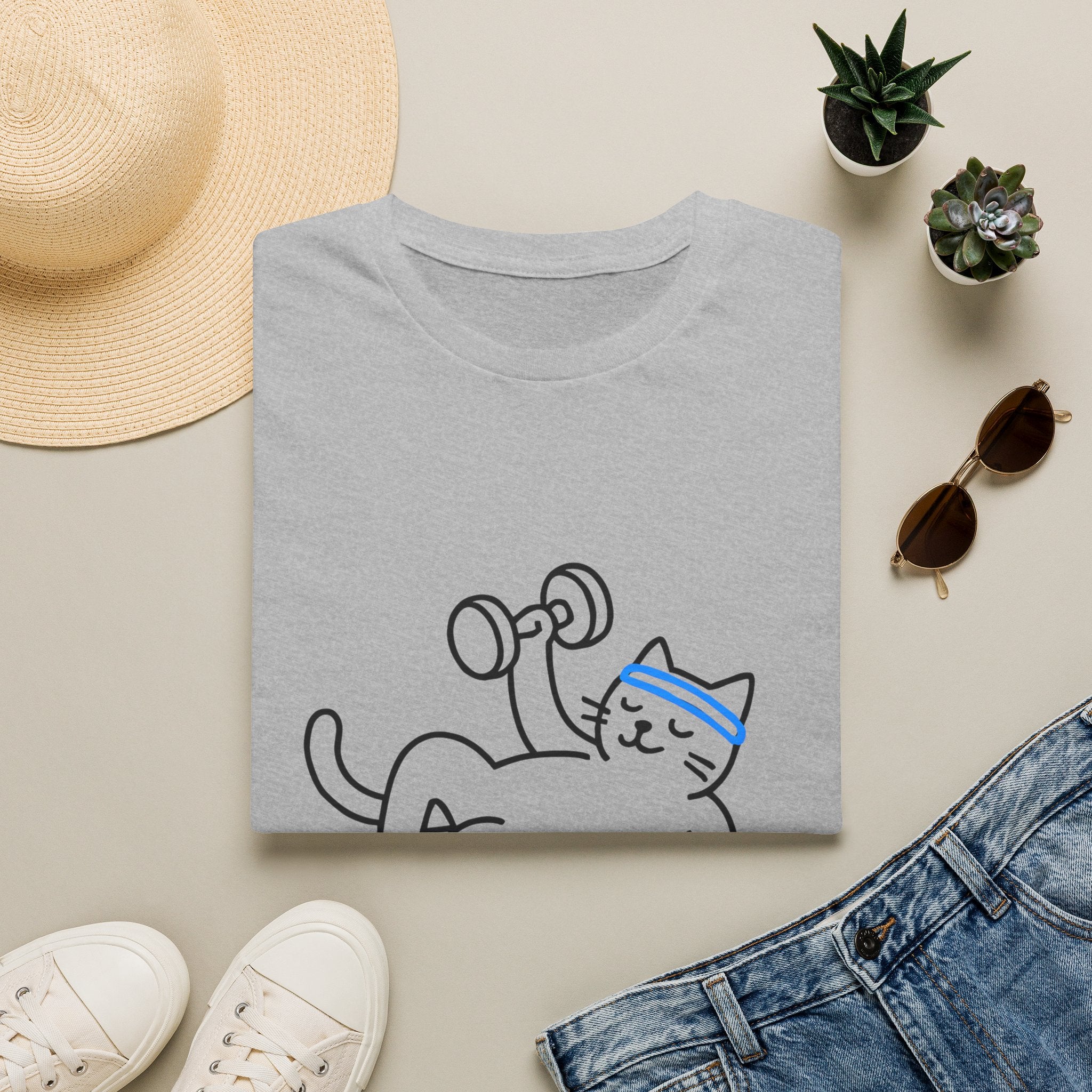 Glowing blue arcs T-Shirt
