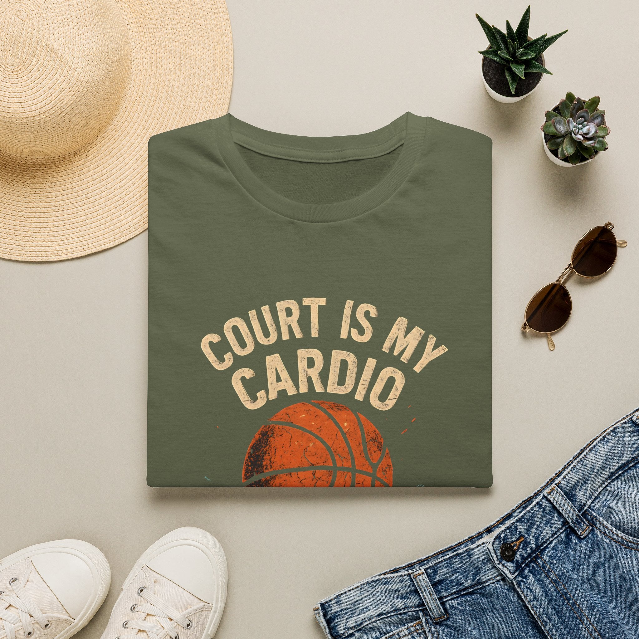 Court Is My Cardio T-Shirt