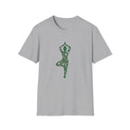 Floral yoga silhouette T-Shirt