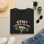 Gym or Gin Pun T-Shirt