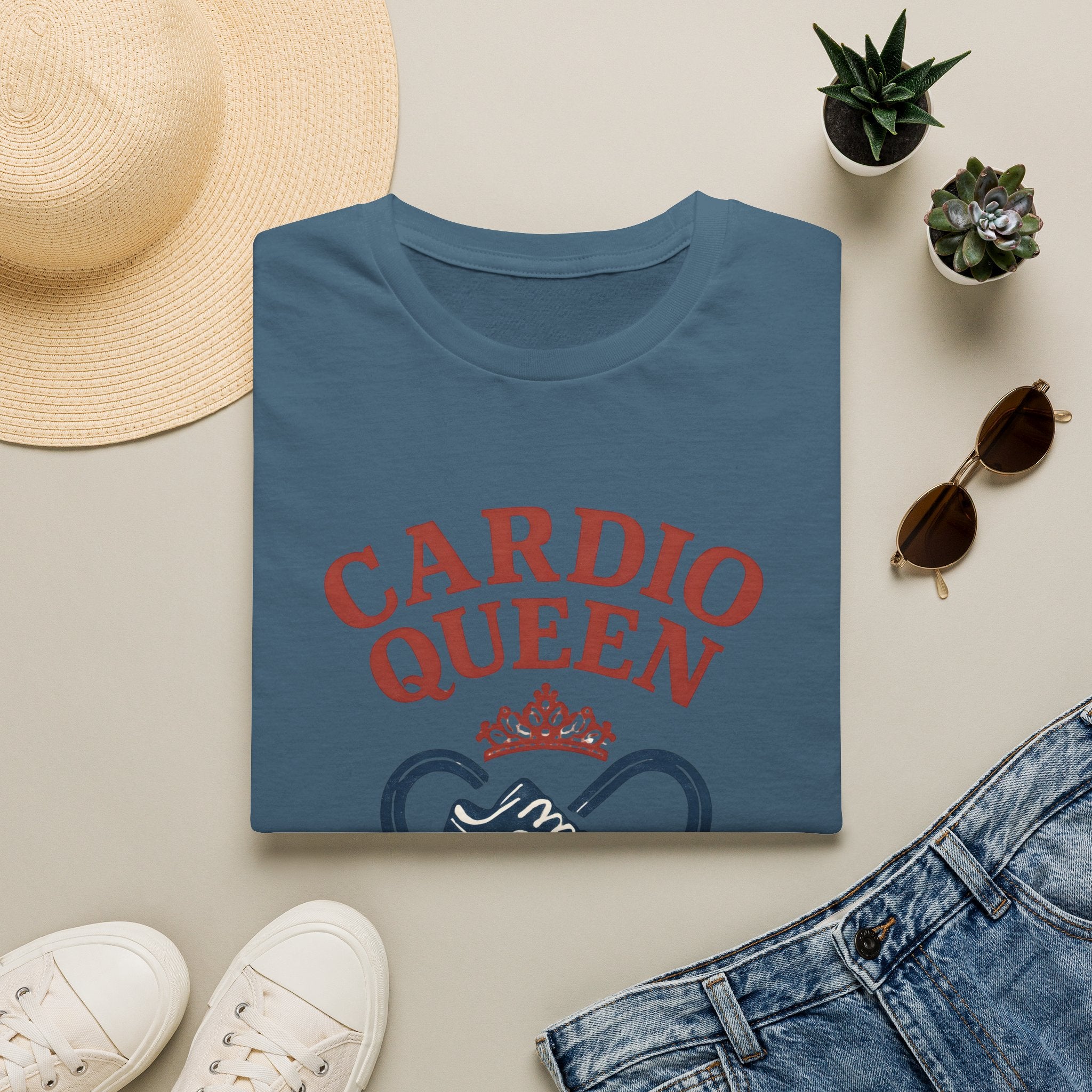 Cardio Queen Sneaker T-Shirt