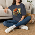 Basketball Hoop Dunk T-Shirt