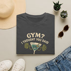 Gym or Gin Pun T-Shirt