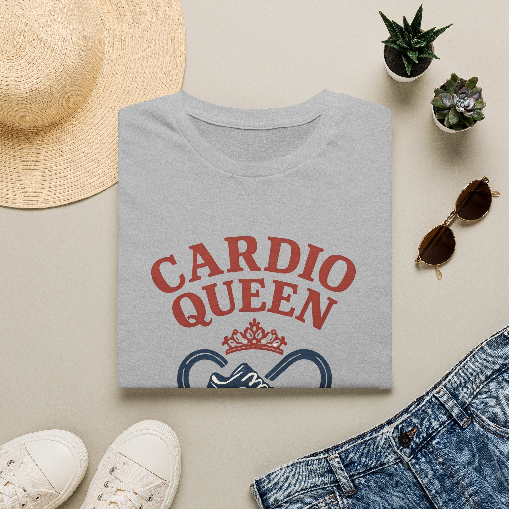 Cardio Queen Sneaker T-Shirt