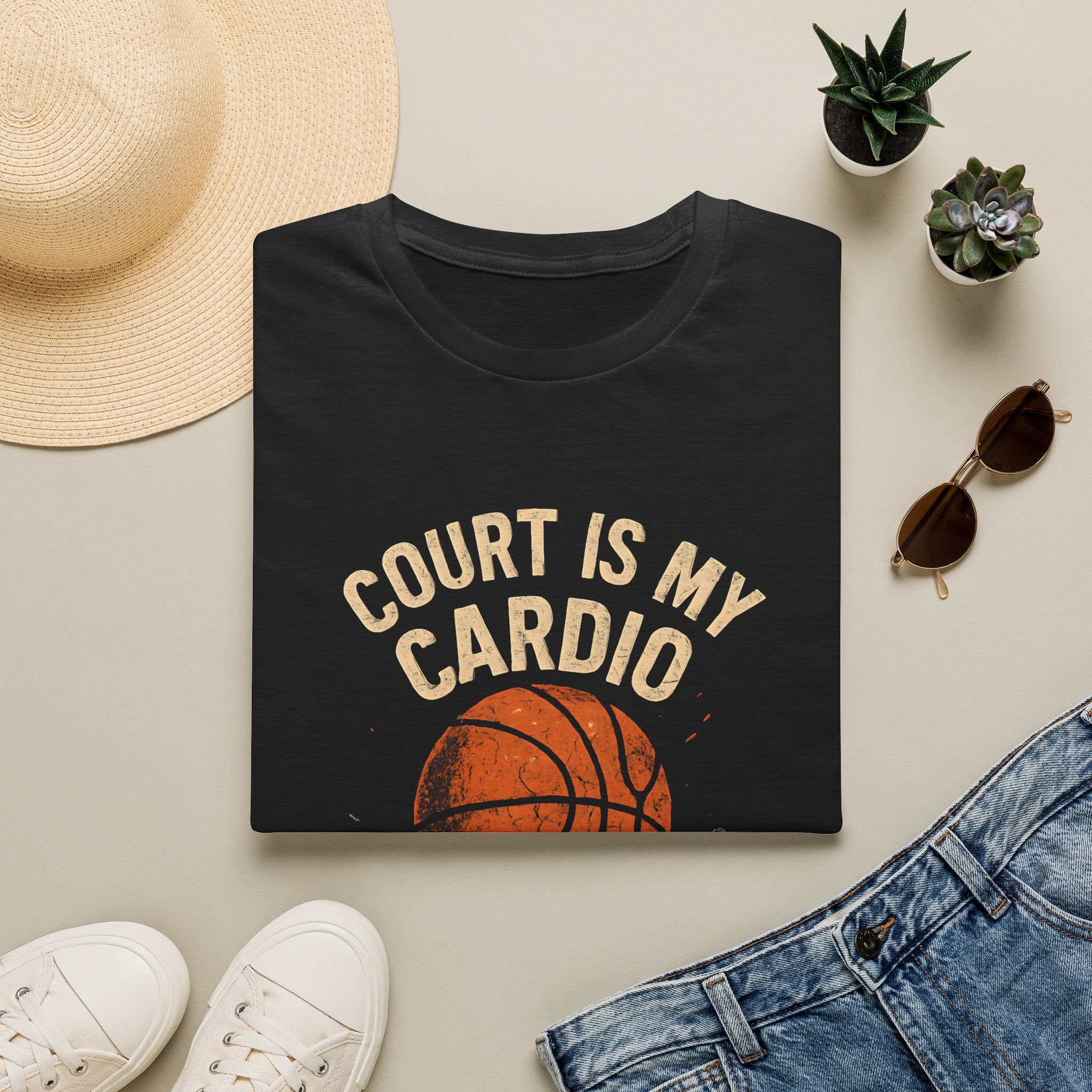 Court Is My Cardio T-Shirt