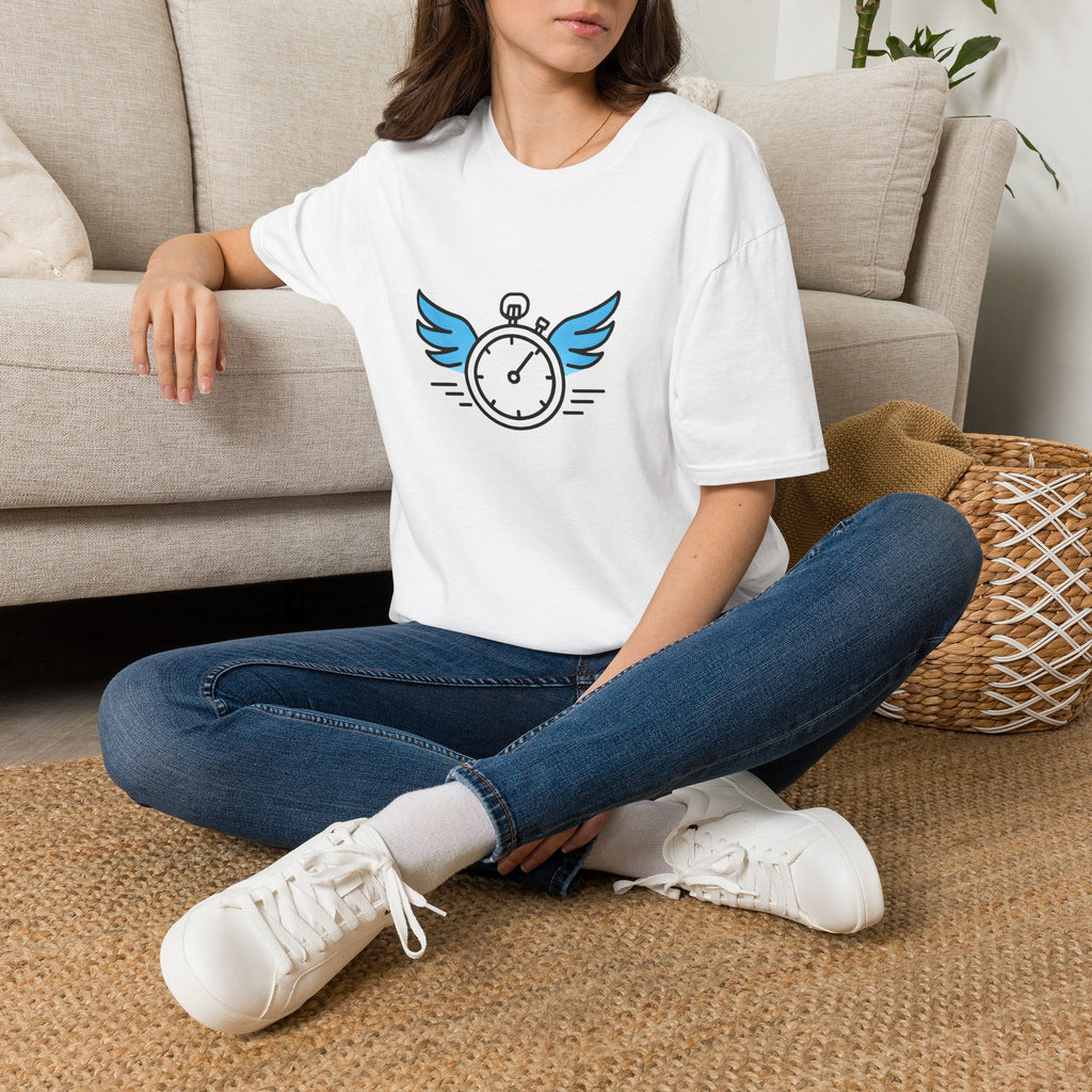 Clock with Wings T-Shirt