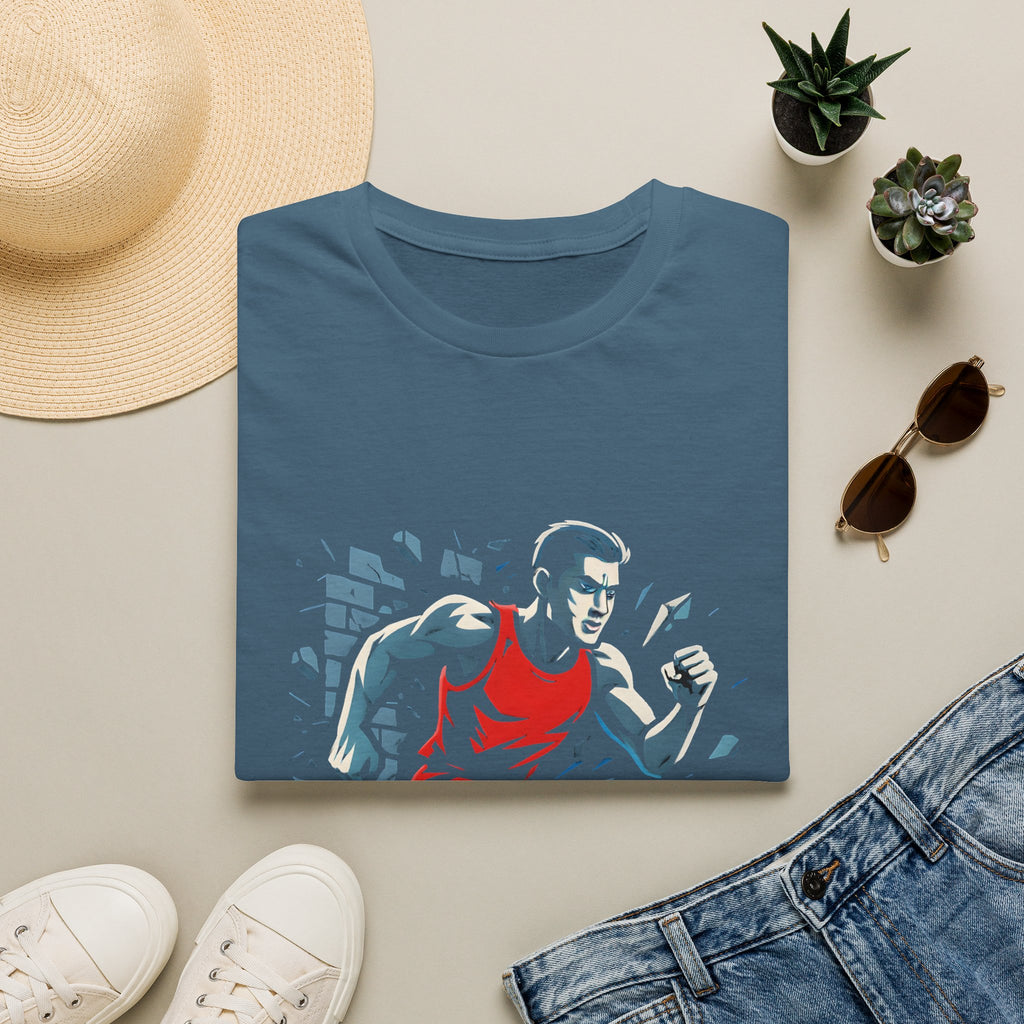 Runner Breaks Through Wall T-Shirt
