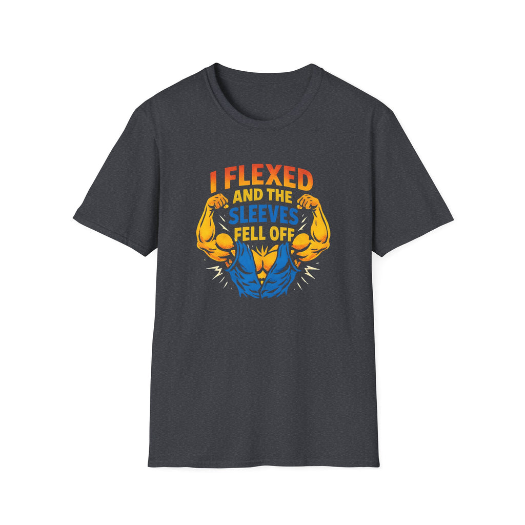 Flexed Arms Sleeves Off T-Shirt