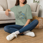 Glowing blue arcs T-Shirt