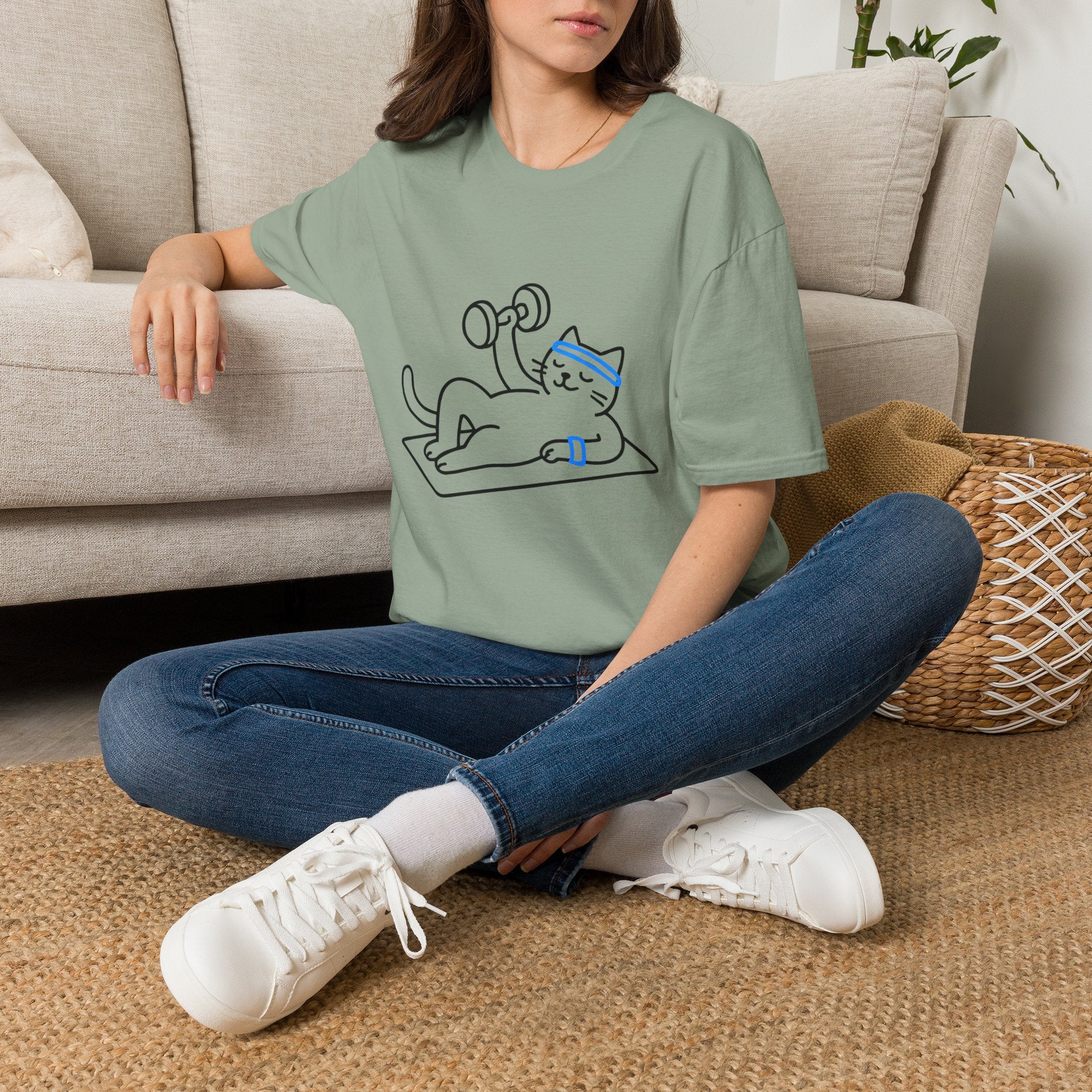 Glowing blue arcs T-Shirt