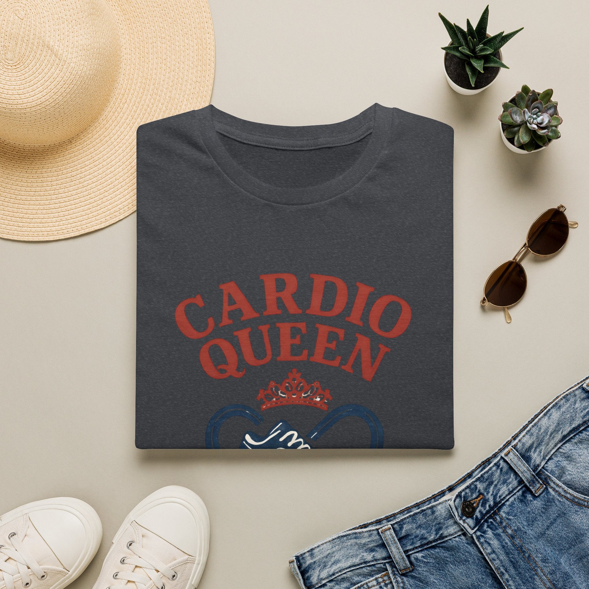 Cardio Queen Sneaker T-Shirt