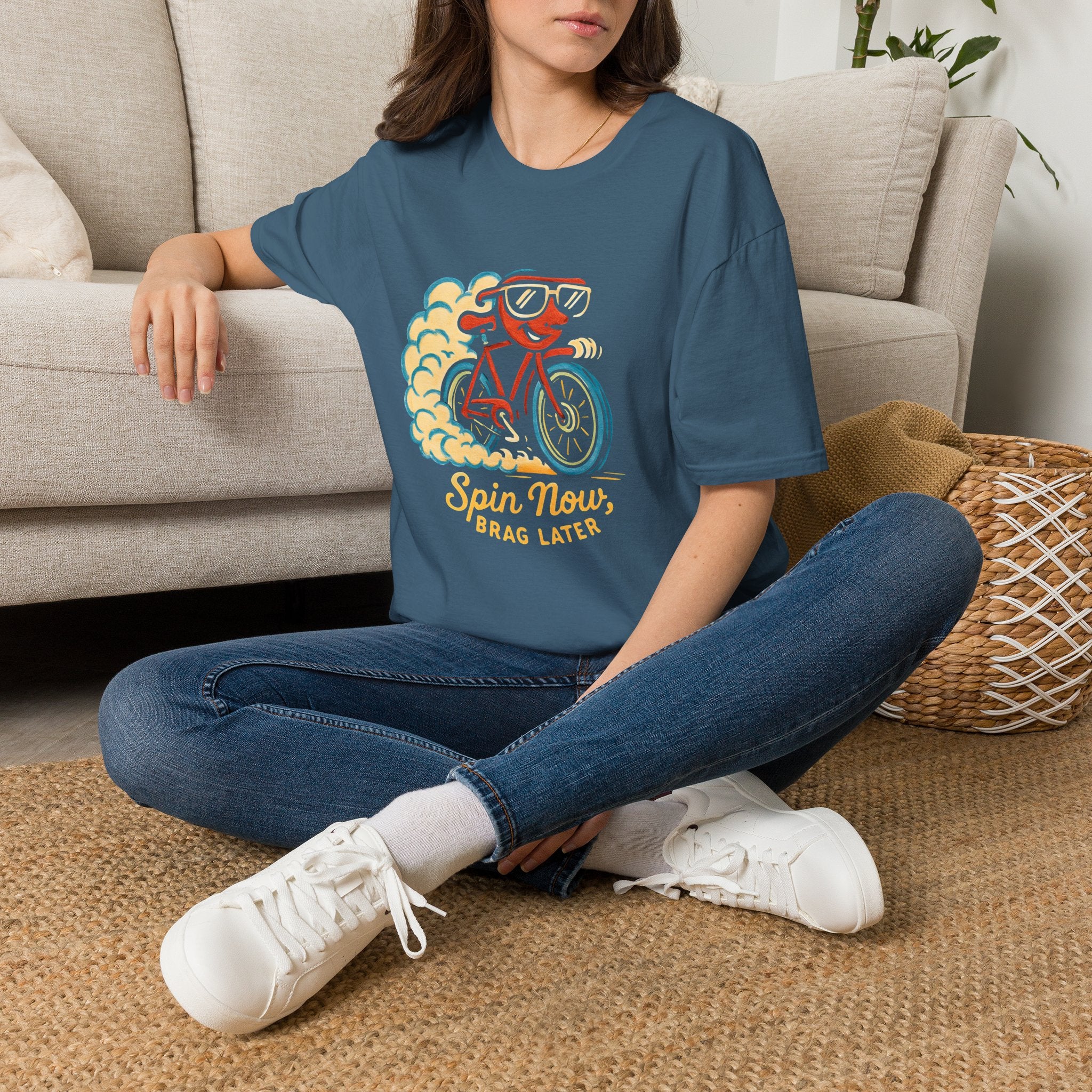 Spin Now Brag Later T-Shirt